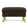 SITZHOCKER TAGIO Pouffe, braun - Braun, Buchenholz/Textil (65/46/80cm) - KONSIMO®