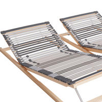 LATTENROST VERSTELLBAR 180/200 cm - Braun, Holz (180/200cm) - AM Qualitätsmatratzen