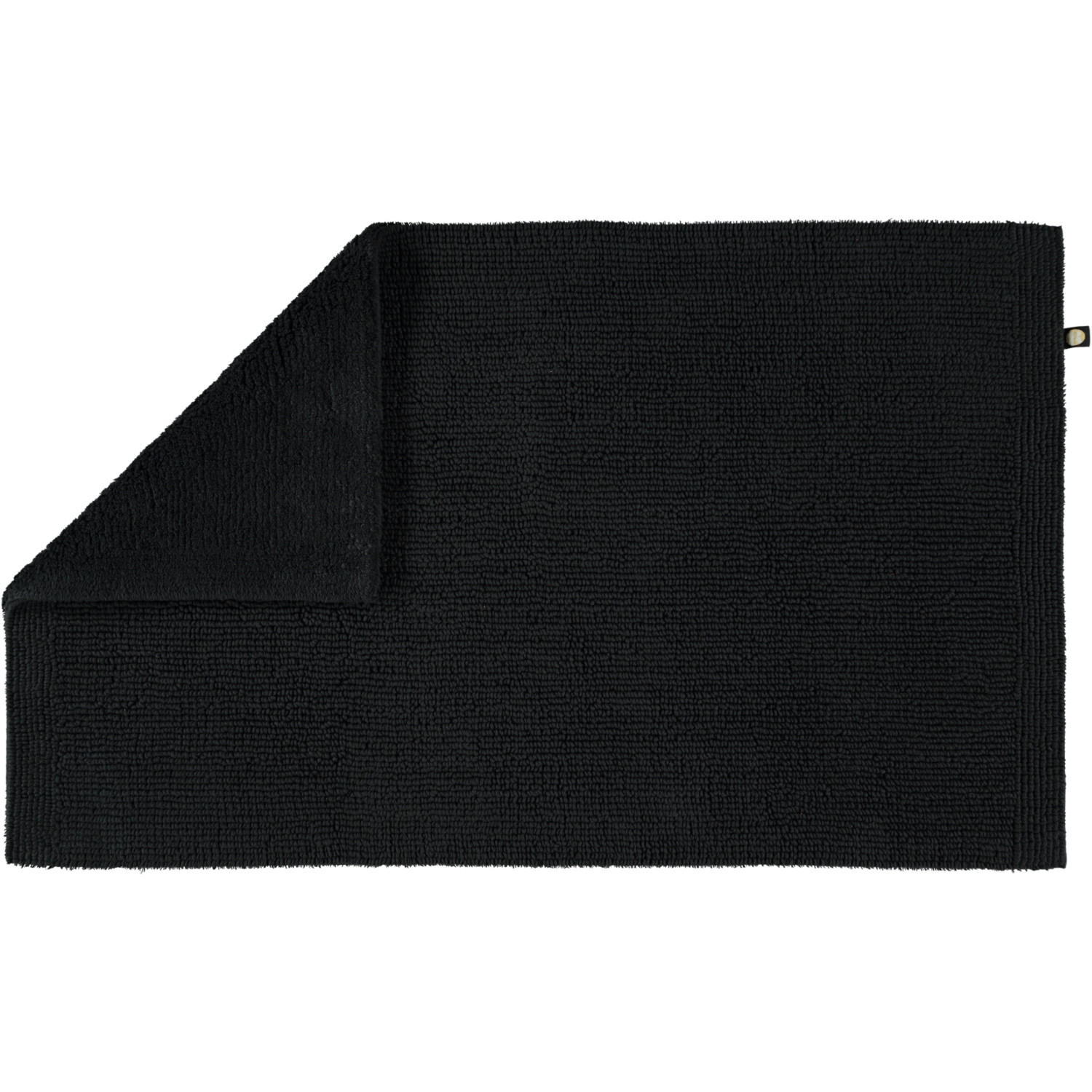 BADTEPPICHE PUR SCHWARZ - 15 - Schwarz, Textil (50/75cm) - Rhomtuft