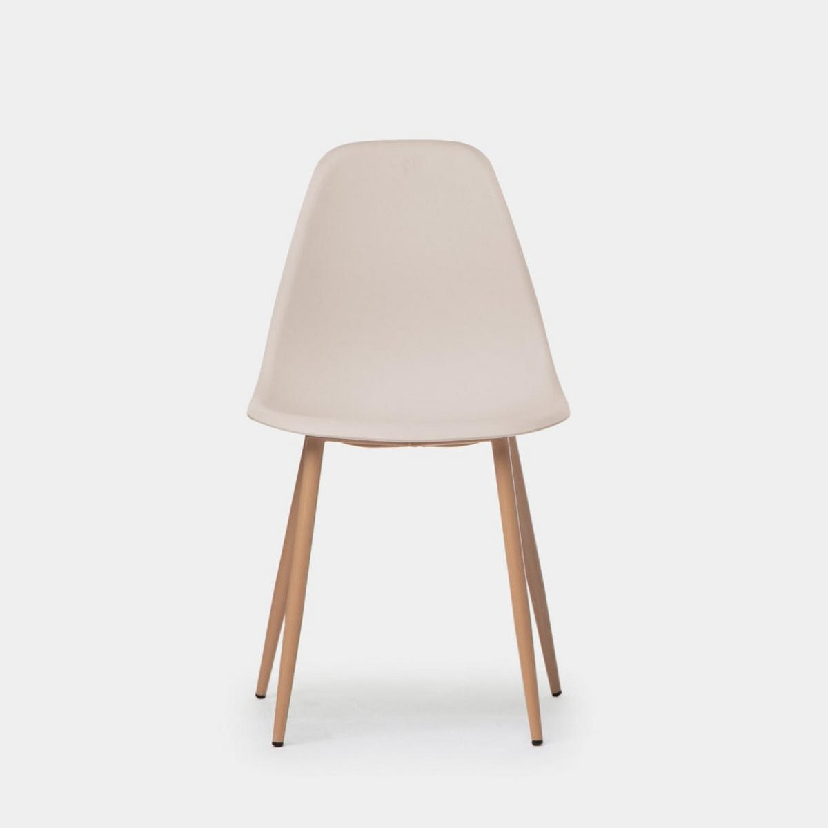 STUHL FÜR DRAUSSEN Nina Beige 45 cm x 80 cm - Beige, Kunststoff (45/80/53cm) - Klast Home