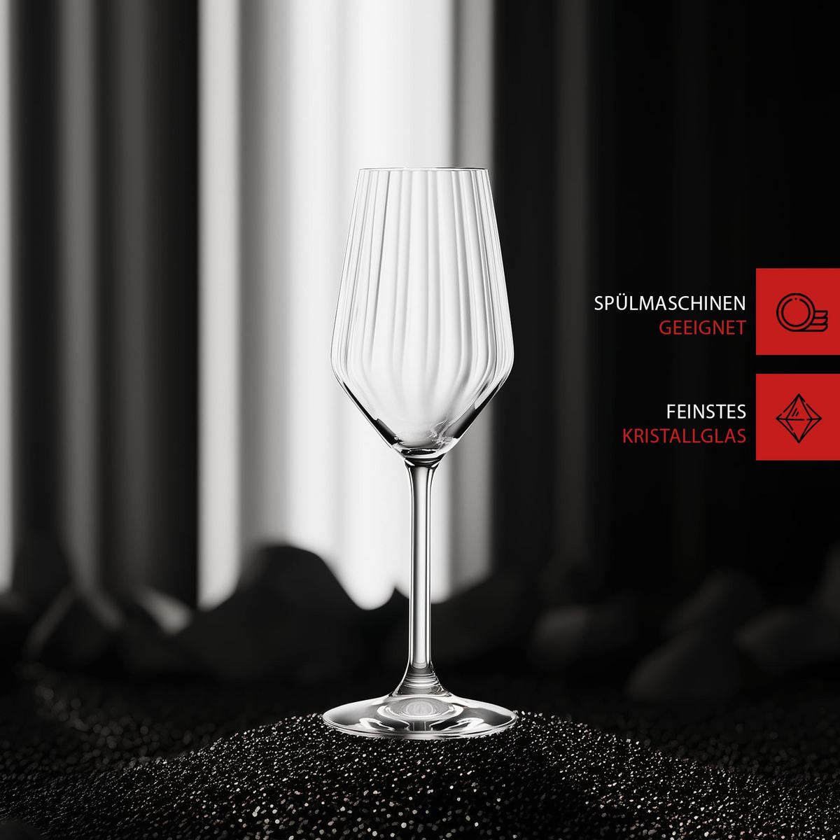 CHAMPAGNERGLÄSER Lifestyle transparent 310 ml 12er Set - Transparent, Glas (0.31L) - Spiegelau