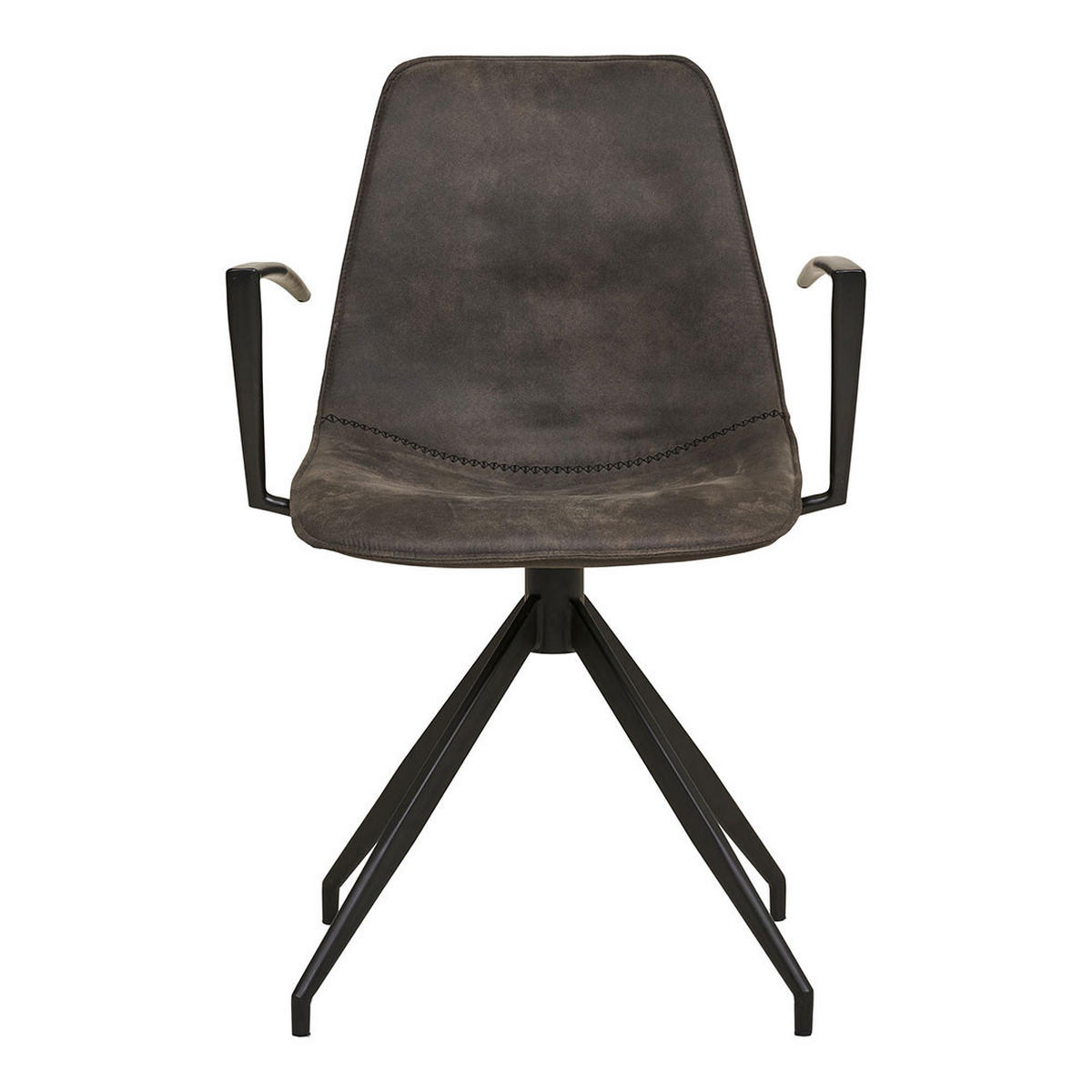 2ER Set ESSZIMMERSTUHL Grau - Grau, Textil (48/86/54cm) - ebuy24