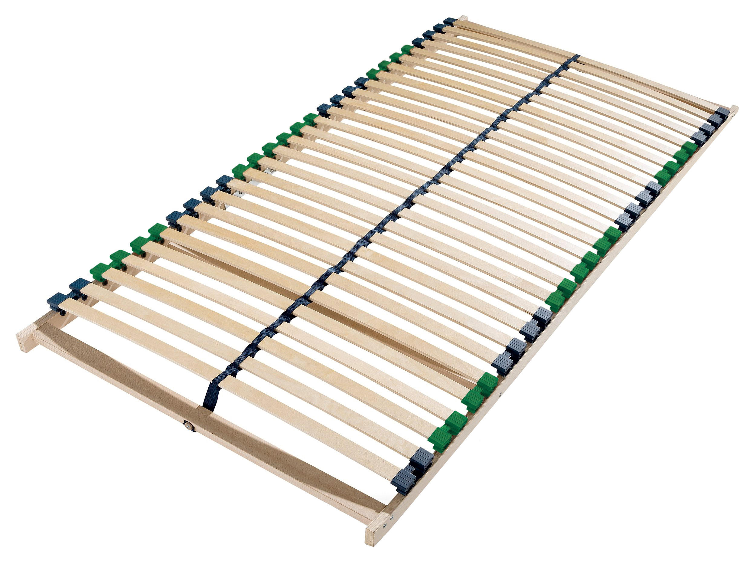 LATTENROST 70x200 cm aus Buchenholz – 7 Zonen Federholzrahmen - Buchefarben/Braun, Holz (70/200cm) - Sleepneo