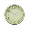 WANDUHR Elevated Ø33,5 cm - Grün, Kunststoff (33/5/33cm) - Karlsson