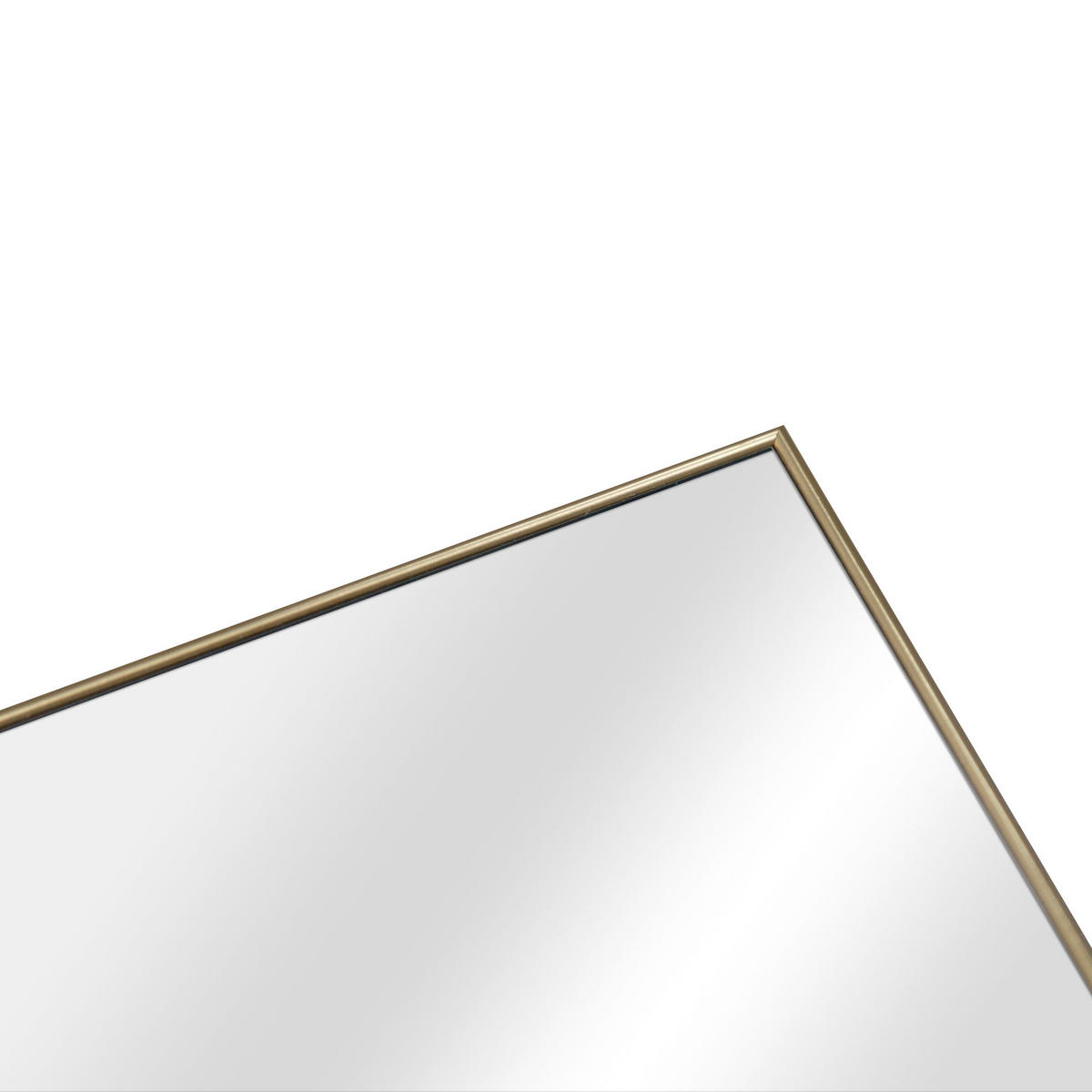 STANDSPIEGEL Barletta - Goldfarben, Glas/Kunststoff (35/150.6/150cm) - [en.casa]