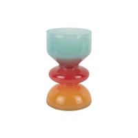 VASE Summer Vibes 12/12/20 cm - Multicolor, Glas (12.5/20cm) - Present Time