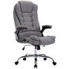 BÜROSTUHL Toronto, Stoff Grau - Grau, Textil/Metall (69/123/78cm) - TPFLiving