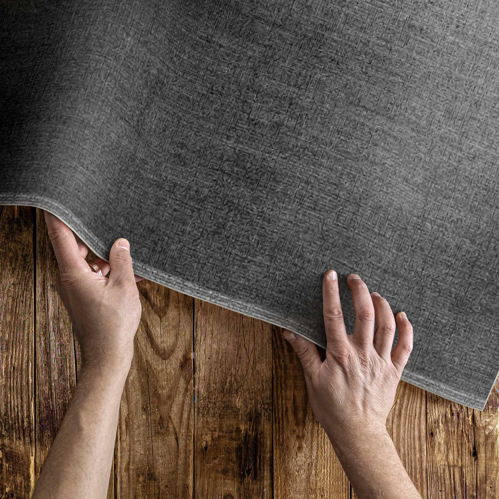 Thumbnail - Wallfluent Teppich, Grau, Kunststoff, 150x225 cm, Teppiche & Böden, Teppiche, Moderne Teppiche