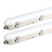LED DECKENLEUCHTE Kunststoff Weiß 2er Set - Weiß, Kunststoff (150/7.8/7.2cm)