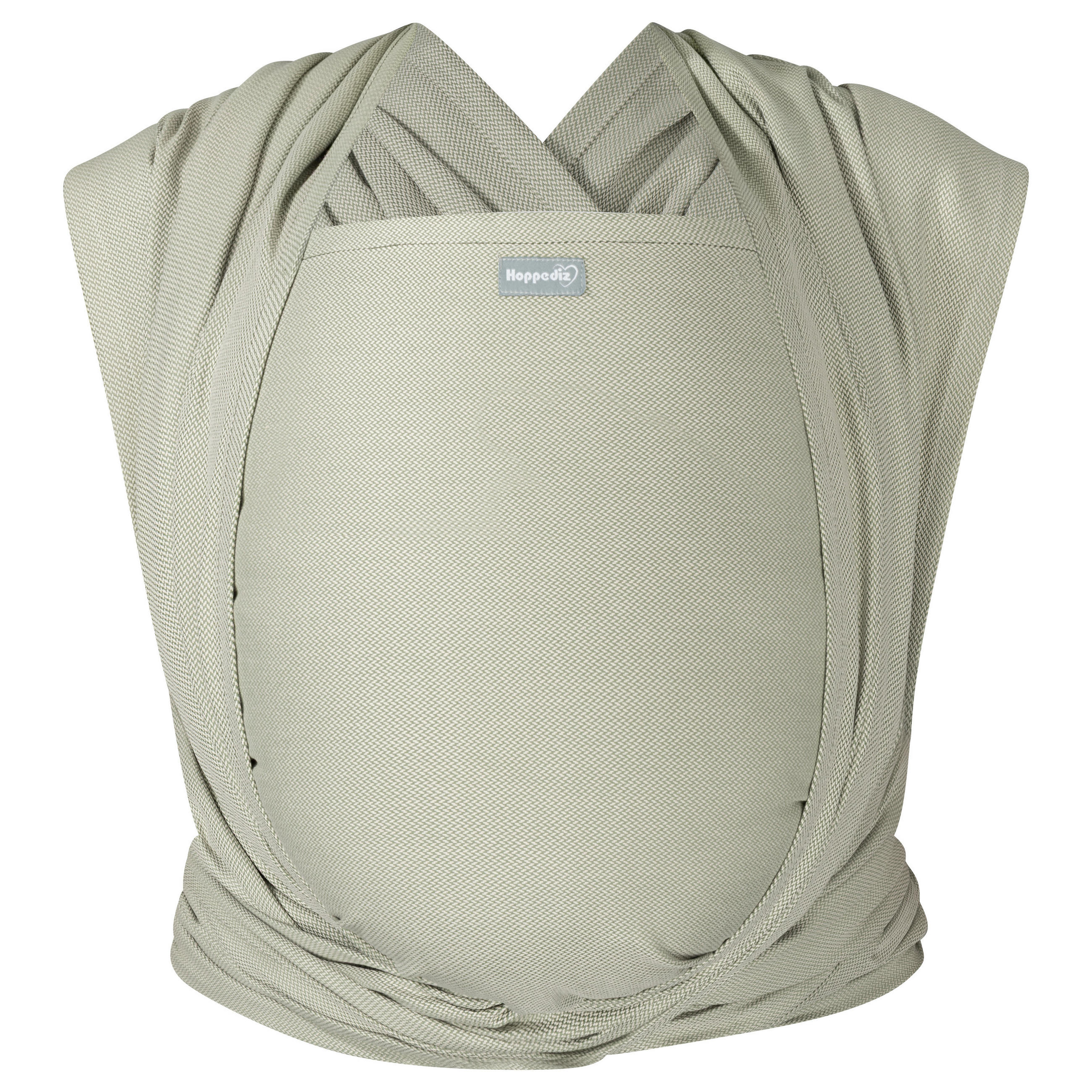 BABYTRAGETUCH Gewebtes Tragetuch kbA - Hellgrün, Textil (70/0.1/460cm) - Hoppediz