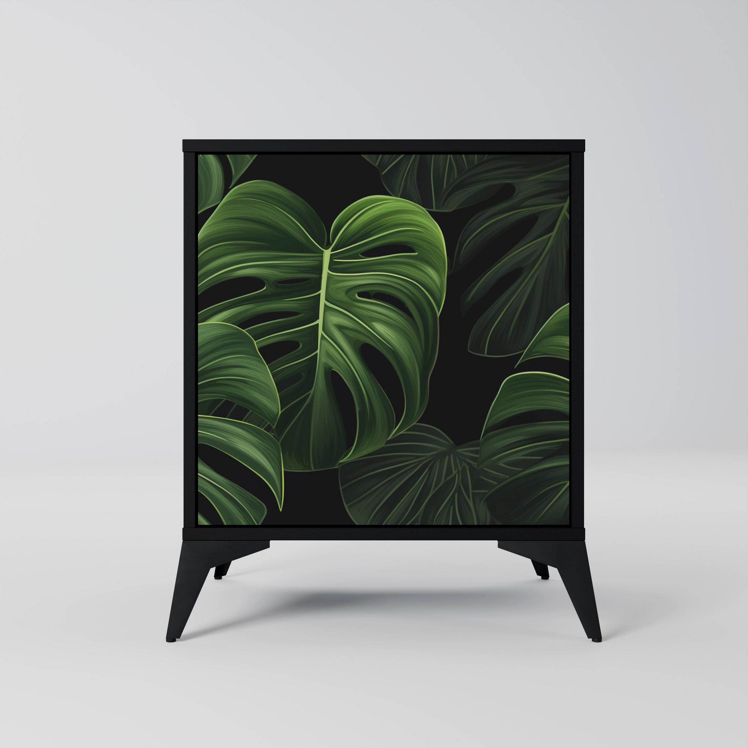 SpaceRebels Sideboard Schwarz 57.5x70.5x42 cm