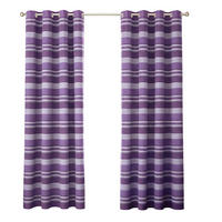 ÖSENVORHANG Morocco blickdicht 2er-Set, 167/182 cm - Lila, Textil (167/182cm) - Homescapes