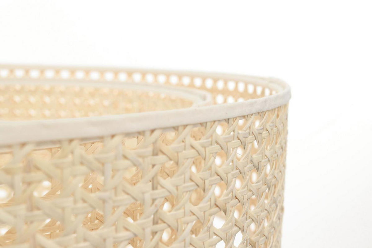 HÄNGELEUCHTE Beige 40/20 cm - Beige, Kunststoff (40/1/20cm) - ONZENO