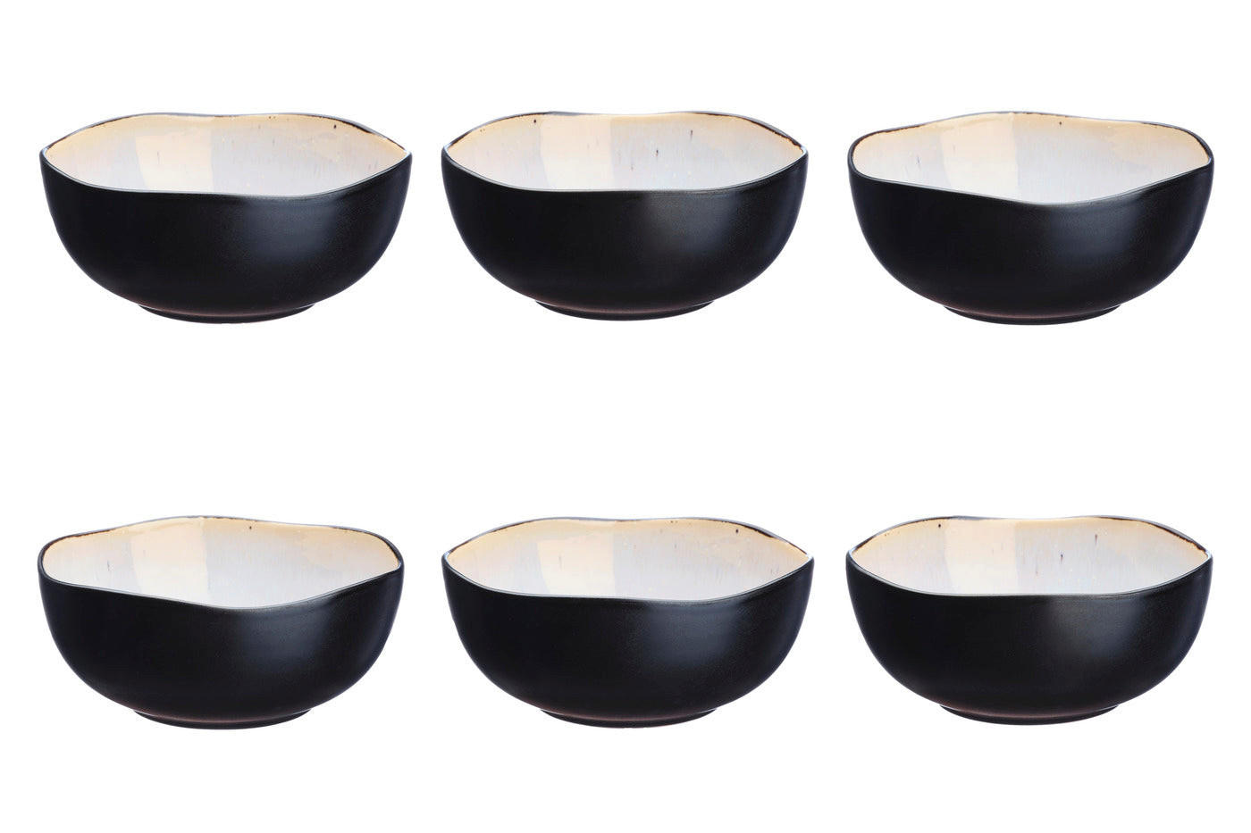 SCHALEN Iris Ø16,5cm - 6er-Set - Elfenbeinweiß - Weiß, Keramik (16.5cm) - Björn