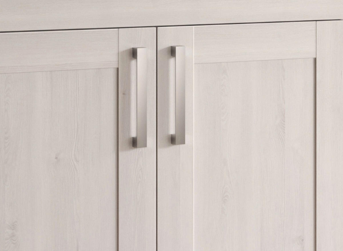 SCHUHSCHRANK Verona Garderobe in Sibiu Lärche Nb. und Artisan Eiche Nb. B/H/T: 95x92x39 cm - Lärchefarben, Holzwerkstoff (90/88/37cm)