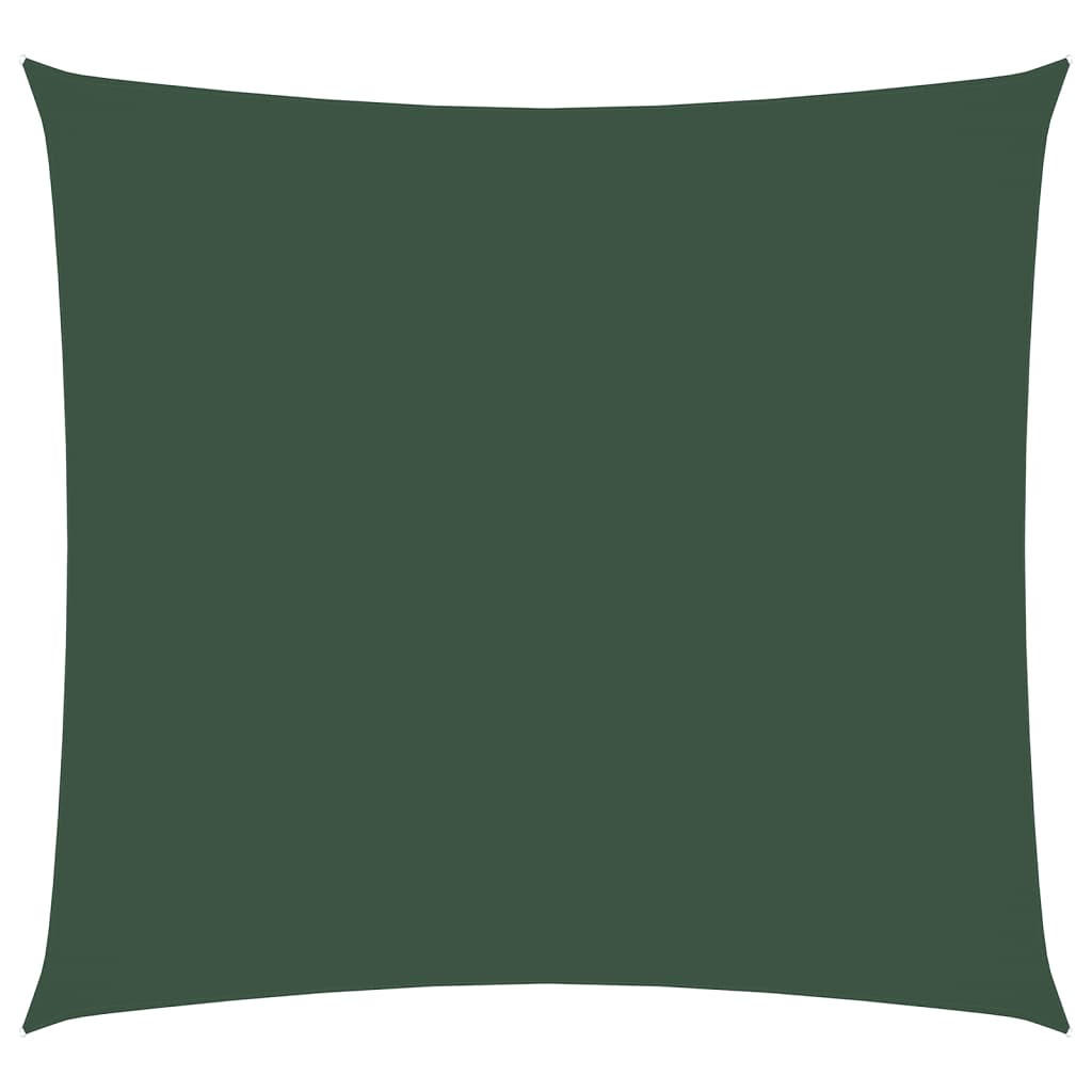 SONNENSEGEL Oxford-Gewebe Quadratisch 4,5x4,5 m Dunkelgrün - Grün, Textil (450/450cm) - furnicato