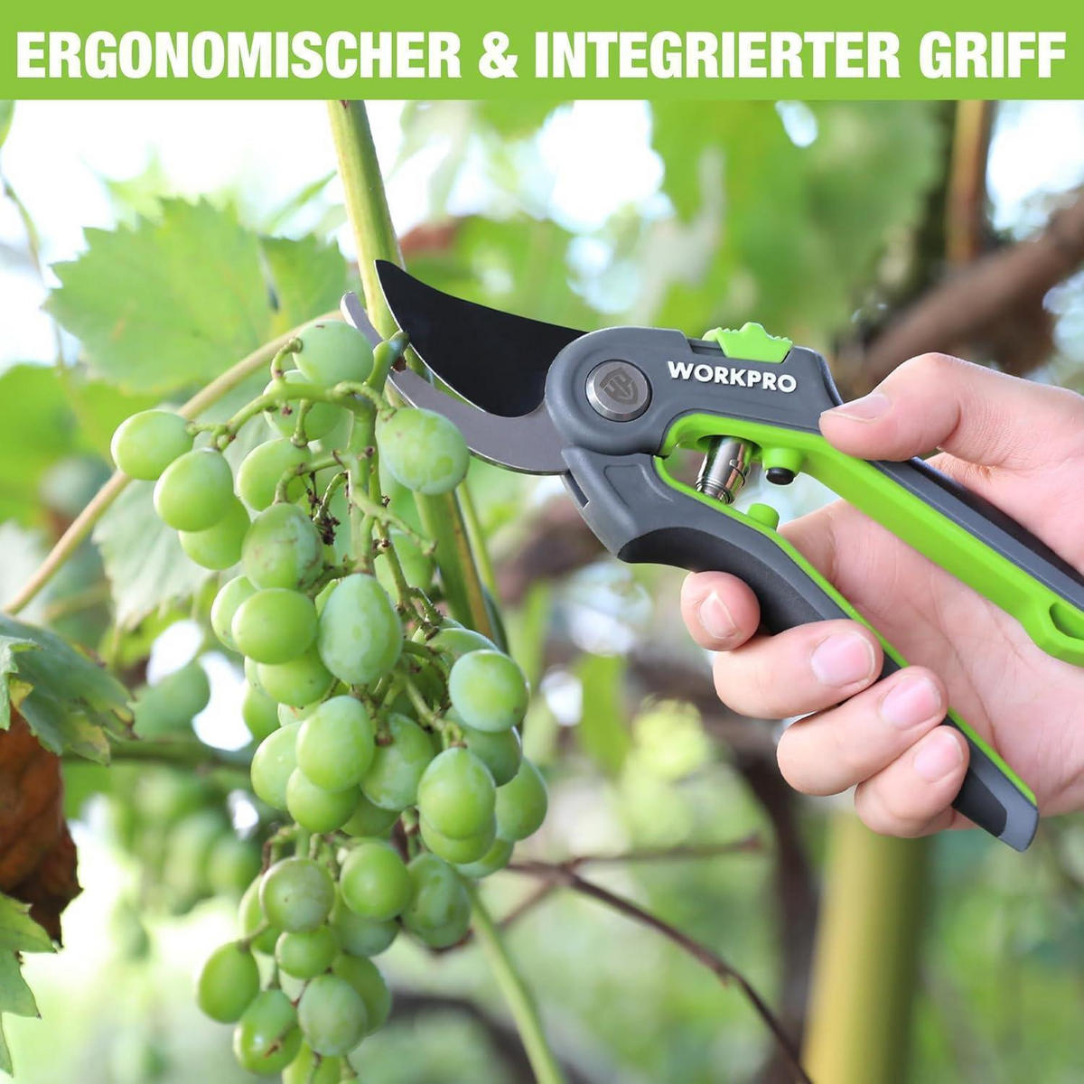 GARTENSCHERE 210 mm SK5 Klinge - Multicolor, Metall (3.2/7.8/23.6cm)