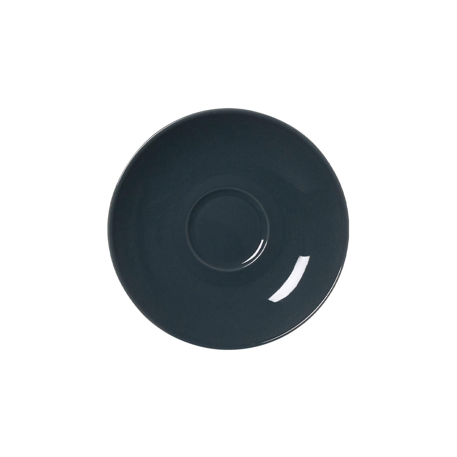 ESPRESSOUNTERTASSEN Doppio Anthrazit ø 12 cm 6er Set - Anthrazit, Keramik (12cm) - Ritzenhoff Breker