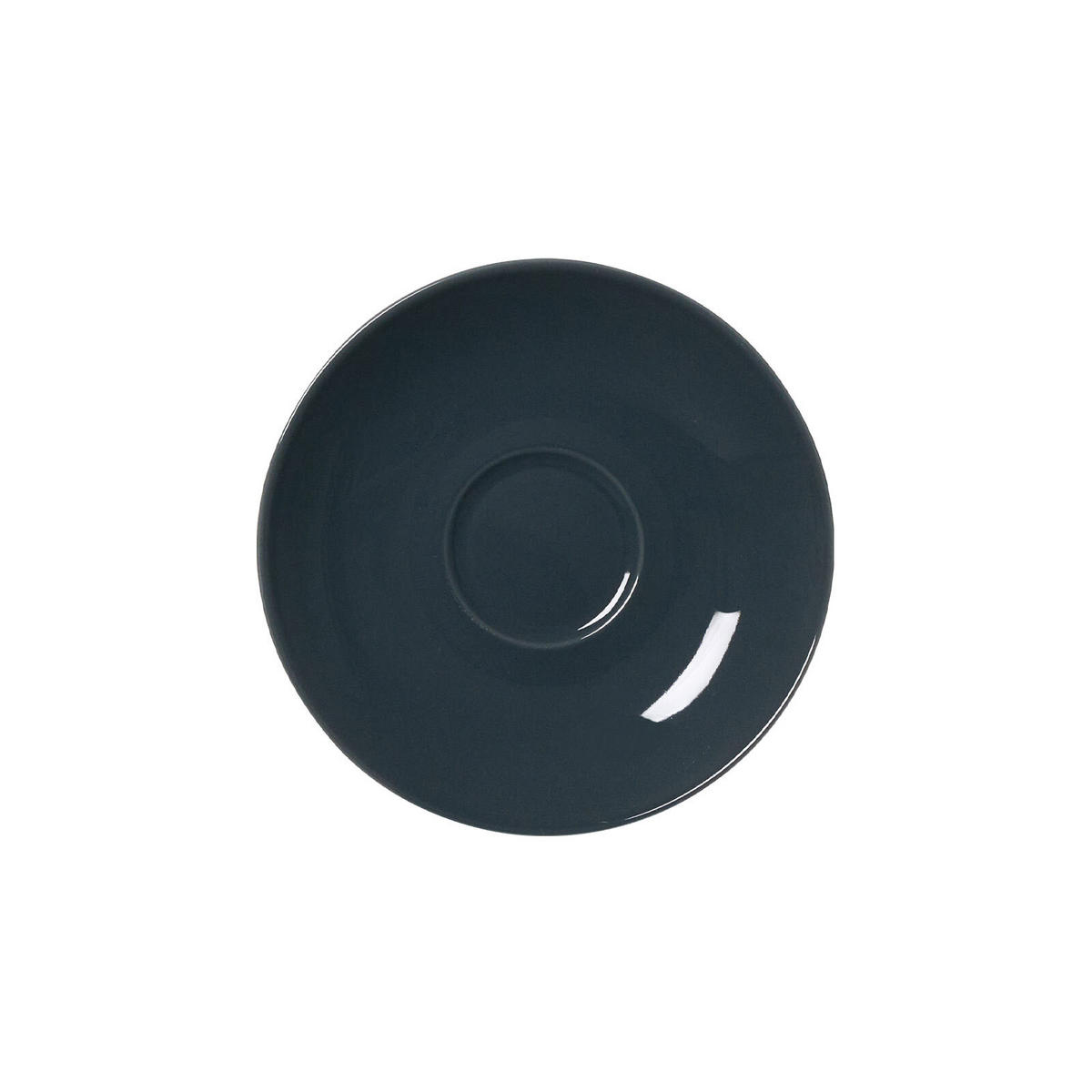 ESPRESSOUNTERTASSEN Doppio Anthrazit ø 12 cm 6er Set - Anthrazit, Keramik (12cm) - Ritzenhoff Breker