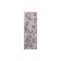 TEPPICH Fellteppich Dave Grau - Grau, Textil (80/1cm) - KUNSTLOFT