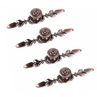 MÖBELGRIFF Grün Bronze 10er-Set 96 mm - Orange, Metall (2.3/0.24/12cm)