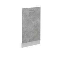 GESCHIRRSPÜLBLENDE R-Line Beton 45 cm ohne Arbeitsplatte - Schieferfarben/Weiß, Holzwerkstoff (45/81.8/1.6cm) - Vicco