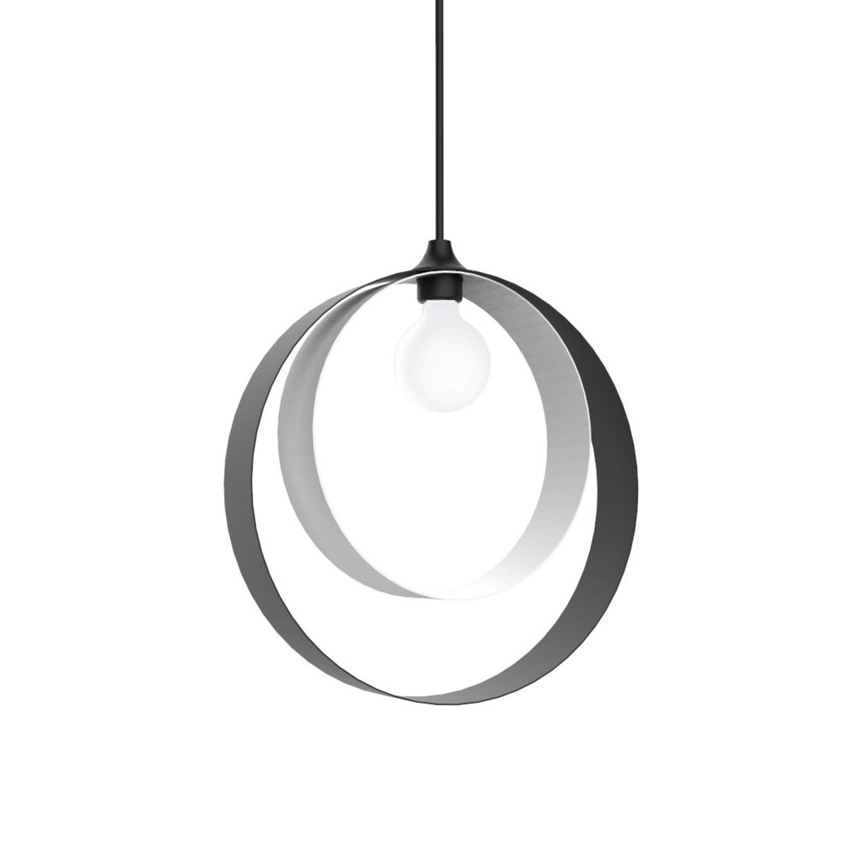 HÄNGELEUCHTE - Schwarz, Metall (7/40/40cm) - Lumicom