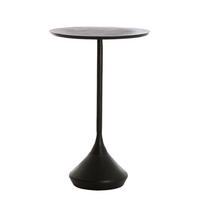 BEISTELLTISCH Dimphy Grau Ø35/56 cm - Grau, Metall (35/35/56cm) - Light & Living