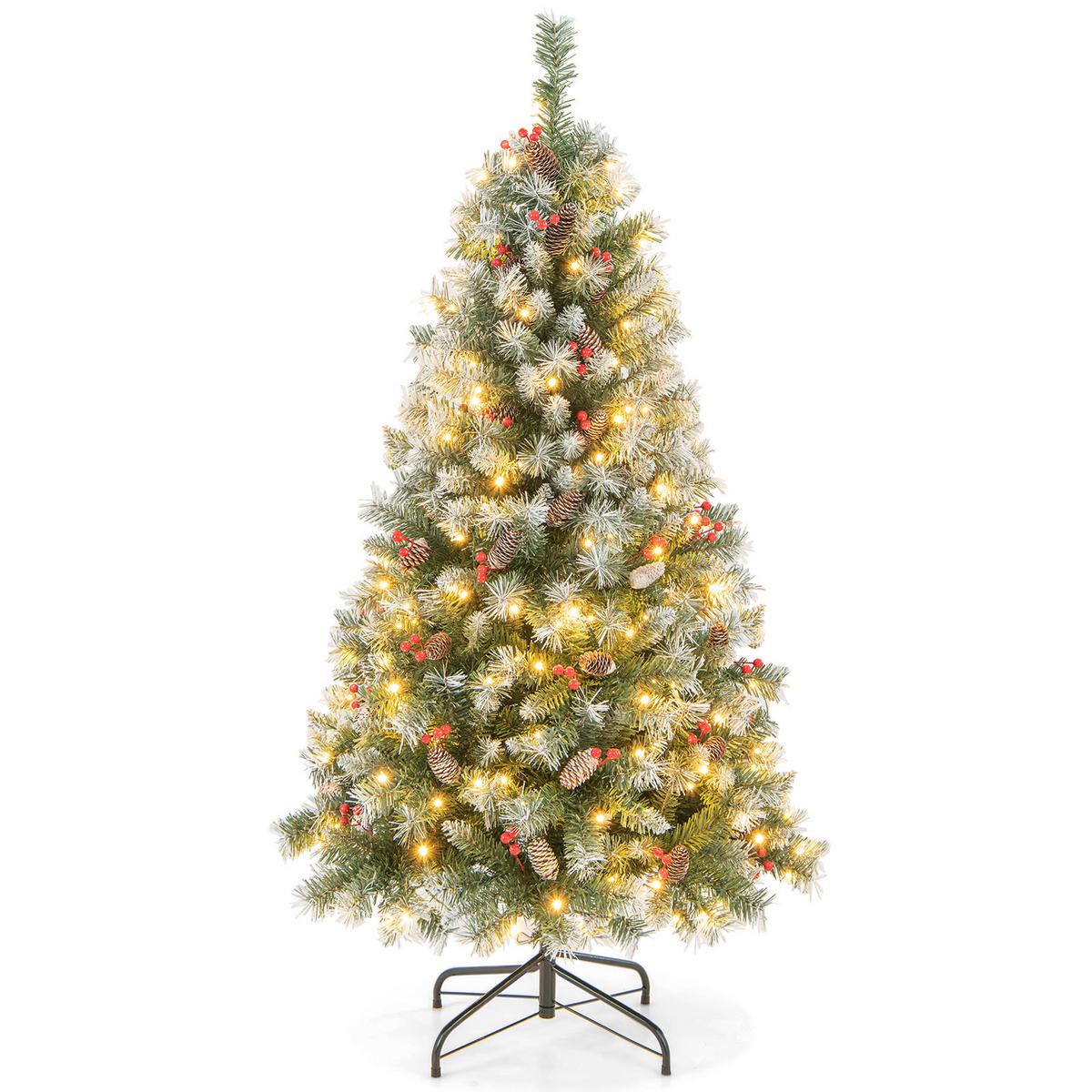 WEIHNACHTSBAUM 150cm Grün - Grün, Kunststoff (150cm) - COSTWAY