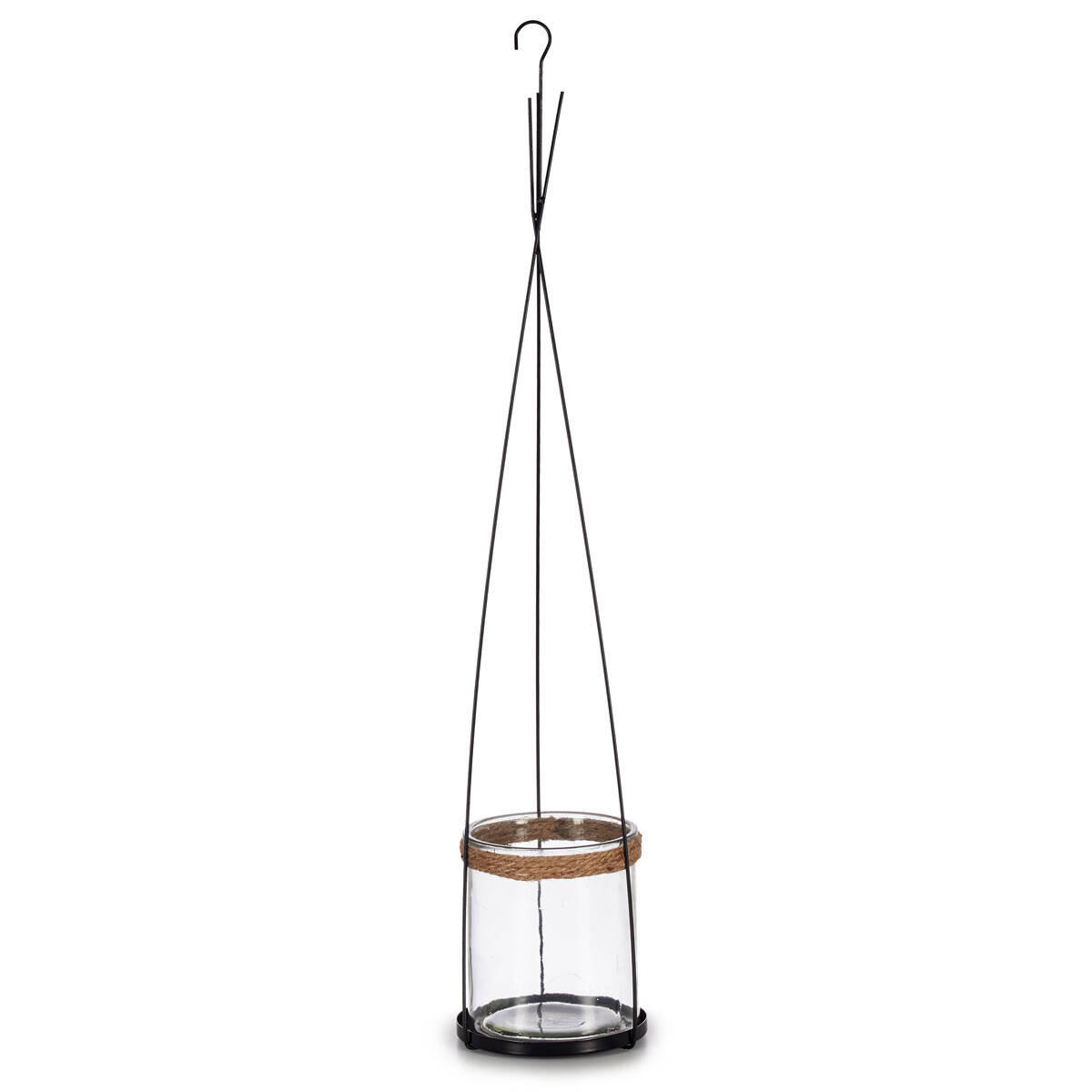 WINDLICHT Glaszylinder Hängelaterne 15,5/85,5 cm - Transparent, Glas (15.5/85.5/15.5cm)