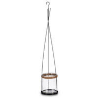 WINDLICHT Glaszylinder Hängelaterne 15,5/85,5 cm - Transparent, Glas (15.5/85.5/15.5cm)