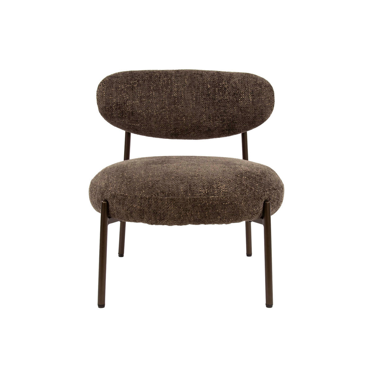 SESSEL Round Braun 67/62/71 cm - Braun, Textil (62/71/67cm) - Hoyz Collection