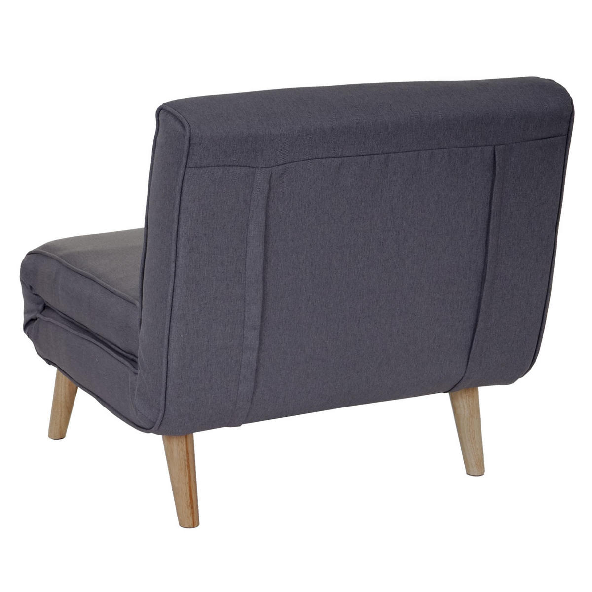 SCHLAFSESSEL Anthrazit - Anthrazit, Textil (75/77/70cm) - MCW