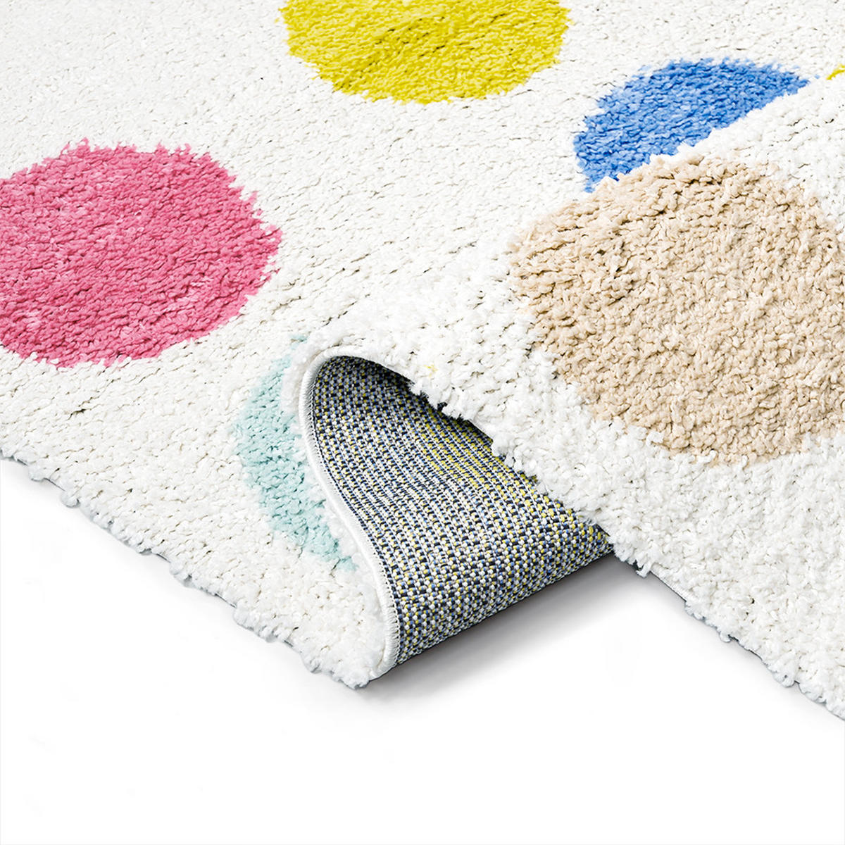 KINDERTEPPICH Ibi Gozar Mazovia 140x200cm Beige Creme Geometrisch Langflor - Beige, Textil (140/200cm) - Mazovia