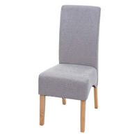 ESSZIMMERSTUHL Hellgrau - Hellgrau, Textil (44/100/56cm) - MCW