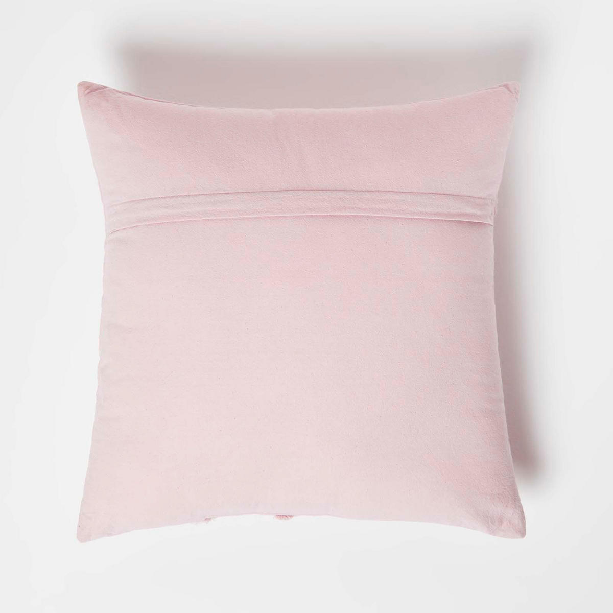 DEKOKISSEN Tufted 45/45 cm rosa mit Blumen - Rosa, Textil (45/45cm) - Homescapes