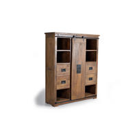 SIDEBOARD aus Mangoholz und Metall - Braun, Holz (45/170/140cm) - Giner y Colomer