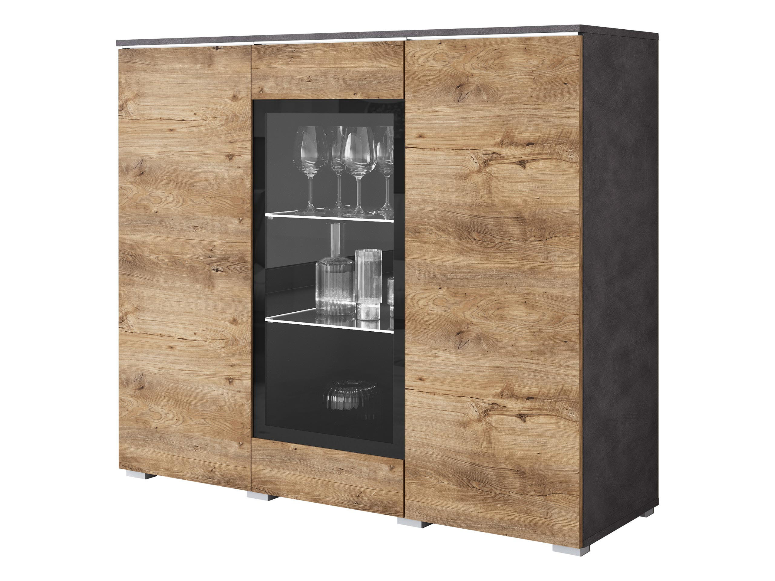 COMODĂ Vera 120 cu iluminat LED alb