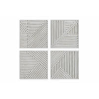 HOLZBILD Grau 100/100 cm - Grau, Holz (8/100cm) - KUNSTLOFT