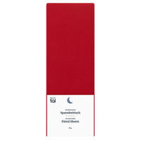 SPANNBETTLAKEN 80/200/30 cm Rot - Rot, Textil (80/200cm) - Blumtal