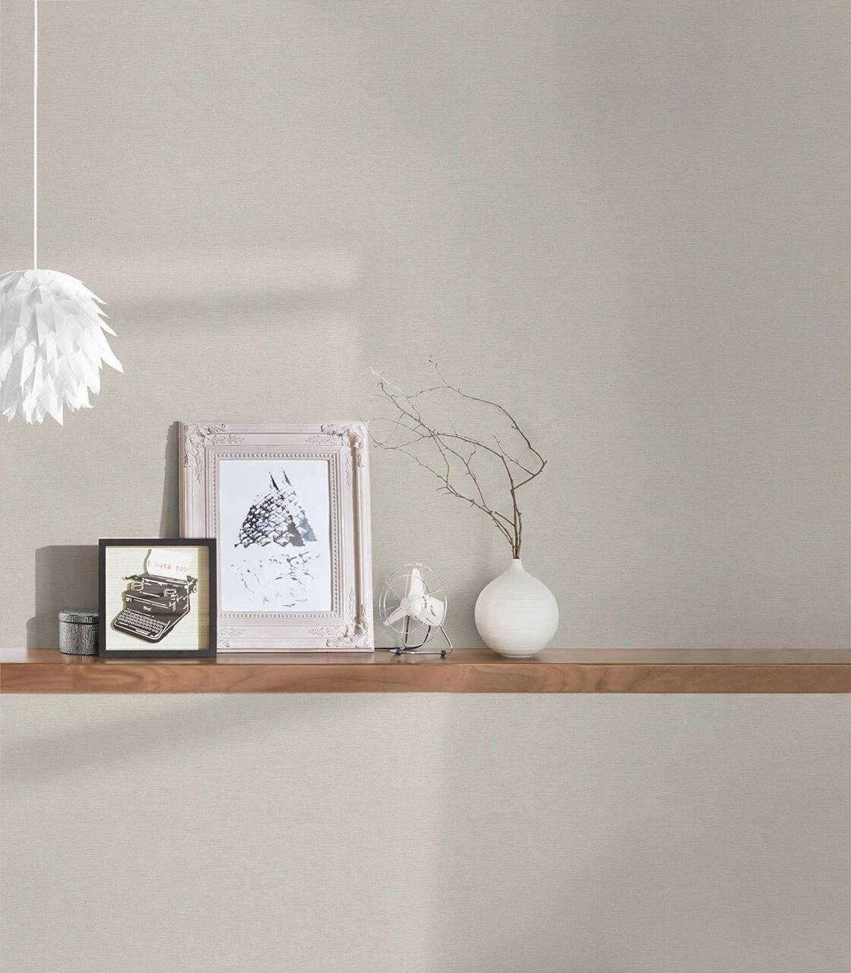 VLIESTAPETE Beige 53/1005 cm - Braun, Textil (53/1000cm) - KUNSTLOFT