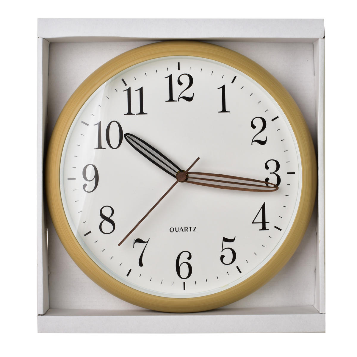 WANDUHR Ramsey Naturfarbe 30x30x4,5 cm Kunststoff - Naturfarben, Kunststoff (4.5/30/30cm) - Mondex