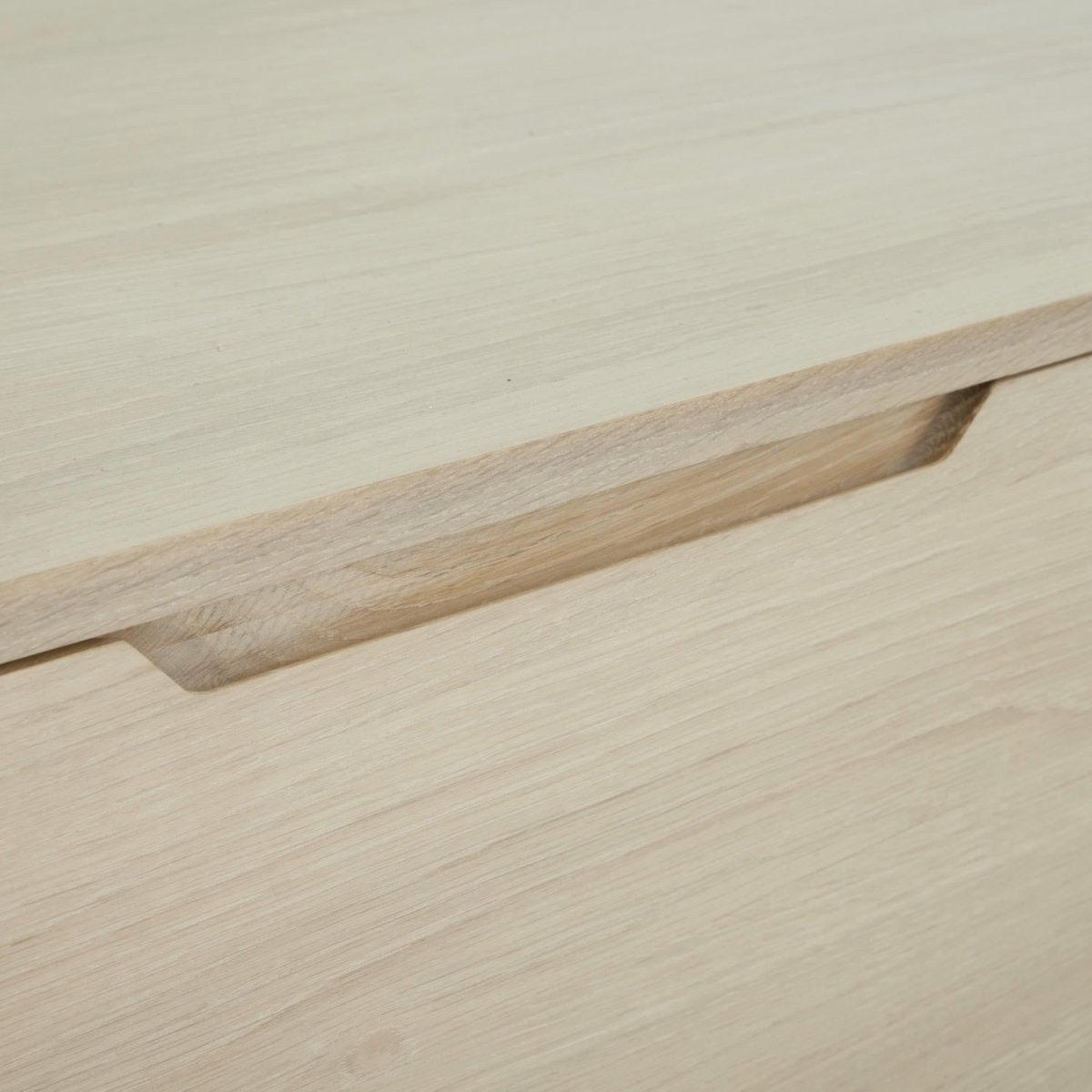 TV-ELEMENT Eiche bianco - Eiche Bianco/Eichefarben, Holz/Holzwerkstoff (160/53/45cm) - Furnhouse