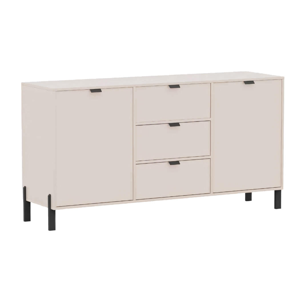 Masseno Kommode Beige 160x85.5x45 cm