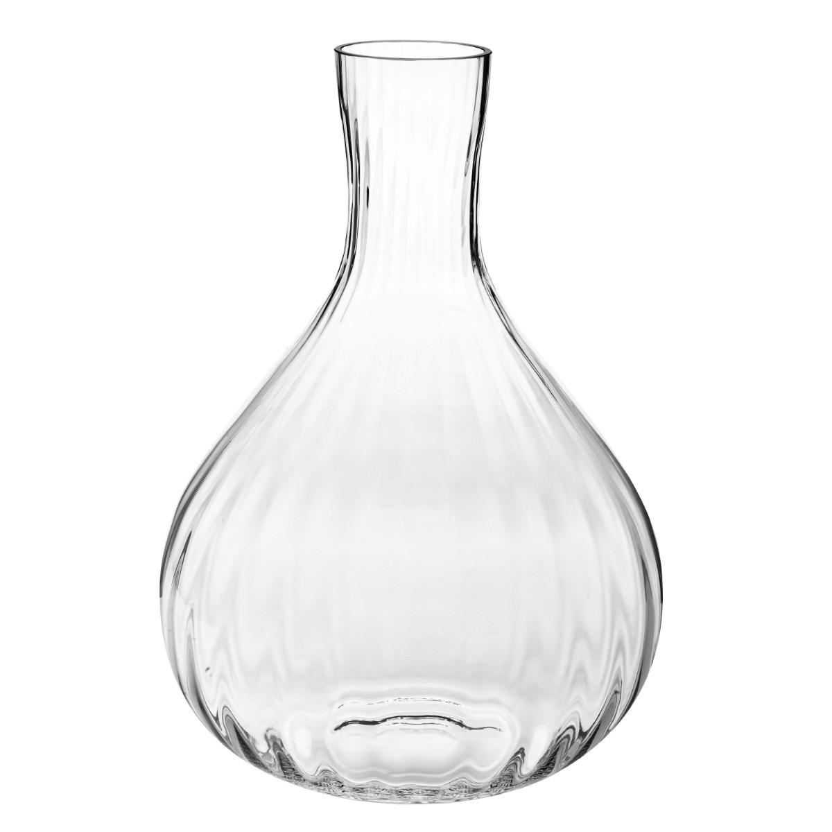 BLUMENVASE MIT OPTISCHEM EFFEKT, 47 CM - Transparent, Glas (33/47cm) - Krosno Glass