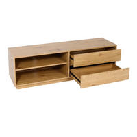 TV-RACK Eiche Dekor - Eichefarben, Holzwerkstoff (140/42/40cm) - MCW