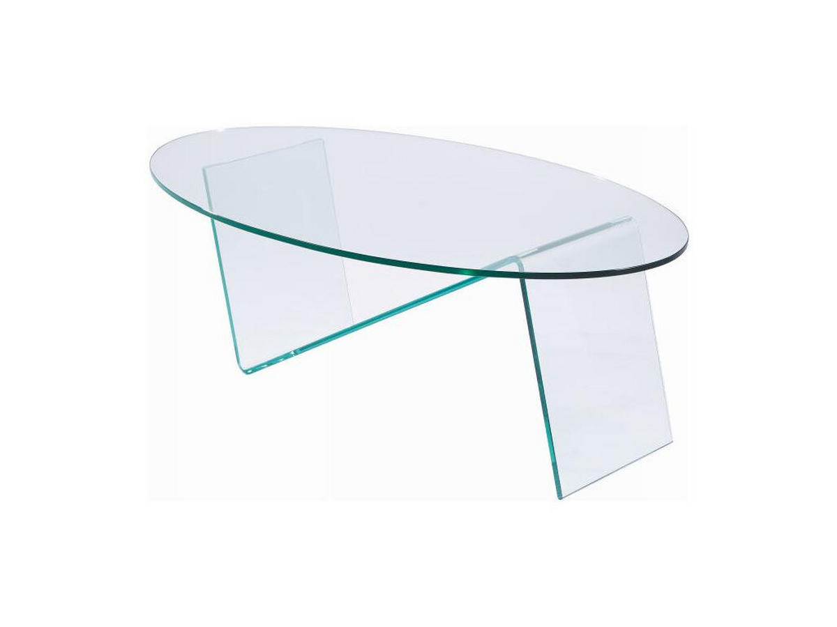 COUCHTISCH - Sicherheitsglas - Transparent - ELOWEN - Transparent, Glas (120/70/41cm) - Vente-Unique