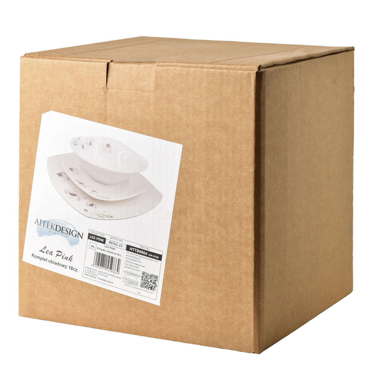JÍDELNÍ SADA, porcelán, bronzová - hnědá, keramika (30/20/30cm) - Mondex