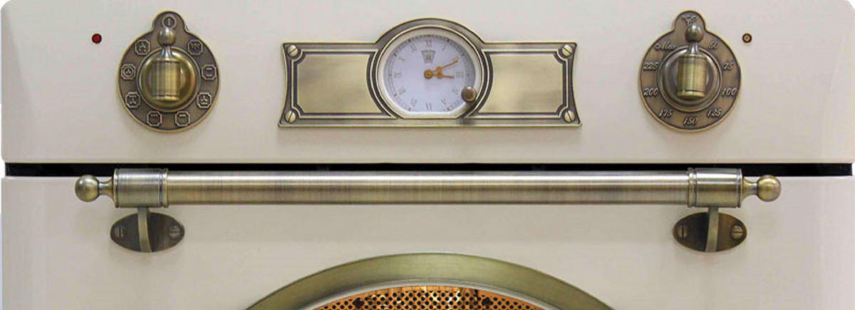 EINBAU-BACKOFEN EH 6355 ElfEm, Elfenbein, 60cm - Creme, Metall (59.4/59.4/56.6cm) - Kaiser