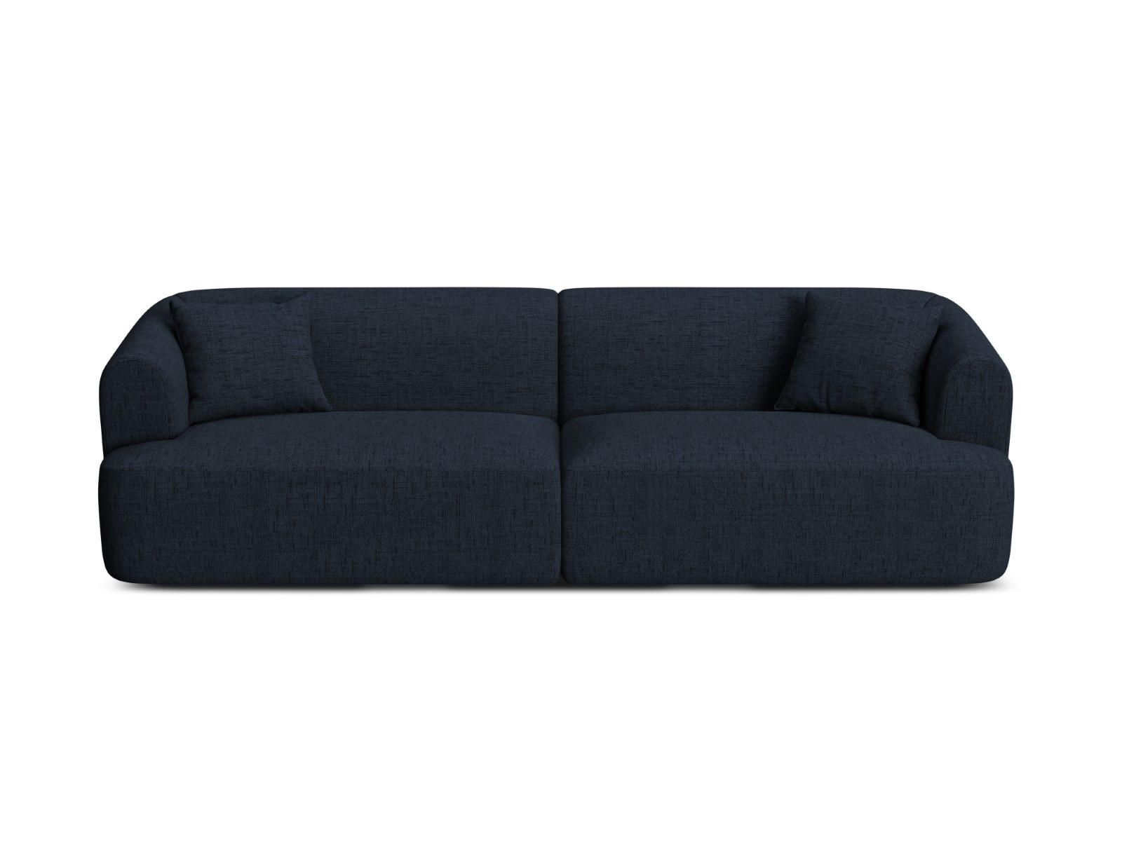 Cosmopolitan Design Modulares-Sofa Dunkelblau 90x70x255 cm